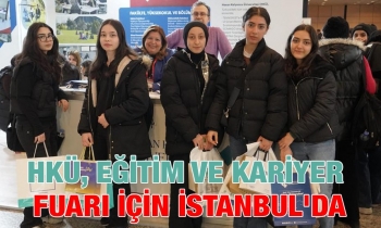 HKÜ, Eğitim ve Kariyer Fuarı için İstanbul'da